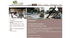 Desktop Screenshot of lespierresjaumatres.fr
